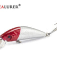 1Pcs Fishing Lure Minnow Crankbait Hard Bait Tight Wobble Slow Sinking-SEALURER Official Store-E-Bargain Bait Box