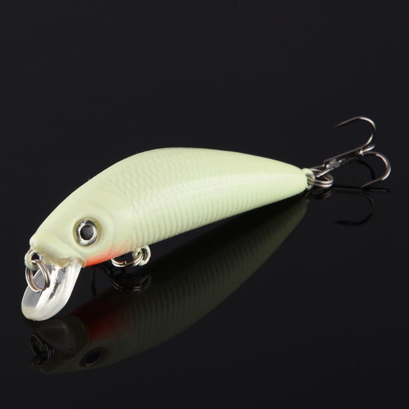 1Pcs Fishing Lures 3D Luminous Night Fishing Minnow Lure Isca Artificial Wobbler-Ali Fishing Store-01-Bargain Bait Box
