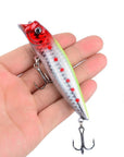 1Pcs Fishing Lures High Quality 9.2Cm/11.5G Topwater Popper Bait 5 Colors-Lingyue Fishing Tackle Co.,Ltd-C1-Bargain Bait Box
