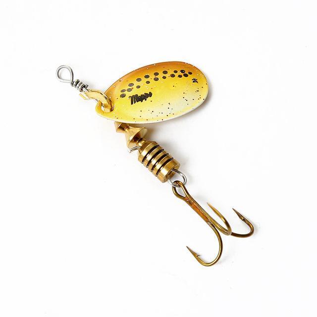 1Pcs Ftk Mepps Spoon Lure Size 0# 1# 2# 3# 4# 5# Fishing Treble Hooks 4 Colors-FTK koko Store-Burgundy-Bargain Bait Box