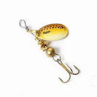 1Pcs Ftk Mepps Spoon Lure Size 0# 1# 2# 3# 4# 5# Fishing Treble Hooks 4 Colors-FTK koko Store-Light Grey-Bargain Bait Box