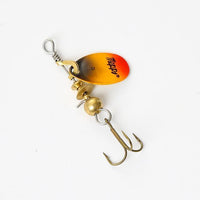 1Pcs Ftk Mepps Spoon Lure Size 0# 1# 2# 3# 4# 5# Fishing Treble Hooks 4 Colors-FTK koko Store-Light Yellow-Bargain Bait Box
