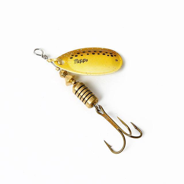 1Pcs Ftk Mepps Spoon Lure Size 0# 1# 2# 3# 4# 5# Fishing Treble Hooks 4 Colors-FTK koko Store-Red-Bargain Bait Box