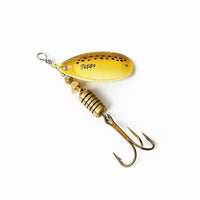 1Pcs Ftk Mepps Spoon Lure Size 0# 1# 2# 3# 4# 5# Fishing Treble Hooks 4 Colors-FTK koko Store-Red-Bargain Bait Box