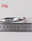 1Pcs High Quality 6 Sizes 5G 7G 10G 13G 18G 21G Sequined Silver Spoon Lure For-Deep Sea Sporting Goods-03-Bargain Bait Box