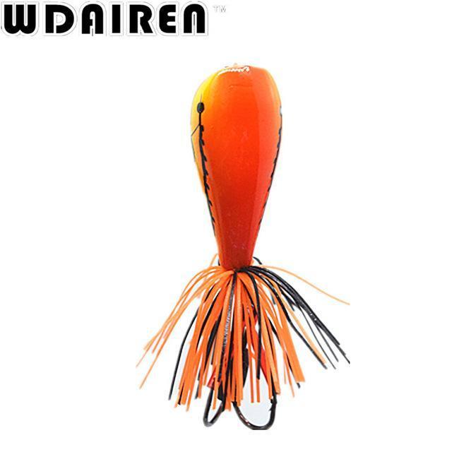 1Pcs High Quality Cicada Frog Fishing Lures Snakehead Lure 9Cm 9.2Gtopwater Hard-WDAIREN fishing gear Store-G-Bargain Bait Box