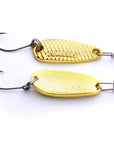 1Pcs High Quality Metal Scales Spoon 2.7Cm 2.5/3.5G 3D Eyes For Attract Sea Carp-Deep Sea Sporting Goods-1 gold 2point5 g-Bargain Bait Box