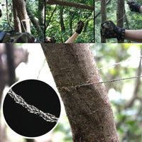 1Pcs High Quality Stainless Steel Wire Saw Outdoor Practical Emergency-SUPERFISH Store-Bargain Bait Box