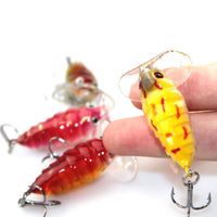 1Pcs Insects Fishing Lure 4Cm 4.2G Fishing Bait Bass Cicada Iscas Artificiais-LooDeel Outdoor Sporting Store-1-Bargain Bait Box