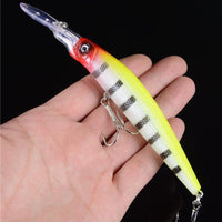 1Pcs Long Minnow Fishing Lure 14.5Cm 14.7G Artificial Bait Wobblers Shone-Lingyue Fishing Tackle Co.,Ltd-C5-Bargain Bait Box