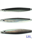 1Pcs Metal Lure 7G 12G Fishing Bait Lead Fish Metal Jig Fishing Lure Paillette-Xiamen Smith Industry Co,. Ltd-12g C-Bargain Bait Box