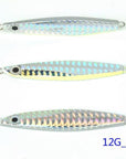 1Pcs Metal Lure 7G 12G Fishing Bait Lead Fish Metal Jig Fishing Lure Paillette-Xiamen Smith Industry Co,. Ltd-12g F-Bargain Bait Box