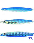 1Pcs Metal Lure 7G 12G Fishing Bait Lead Fish Metal Jig Fishing Lure Paillette-Xiamen Smith Industry Co,. Ltd-7g G-Bargain Bait Box