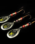 1Pcs Metal Spinner Fishing Bait Spoon 2.5G Fishing Lure Silver / Gold Color-WDAIREN fishing gear Store-Bargain Bait Box