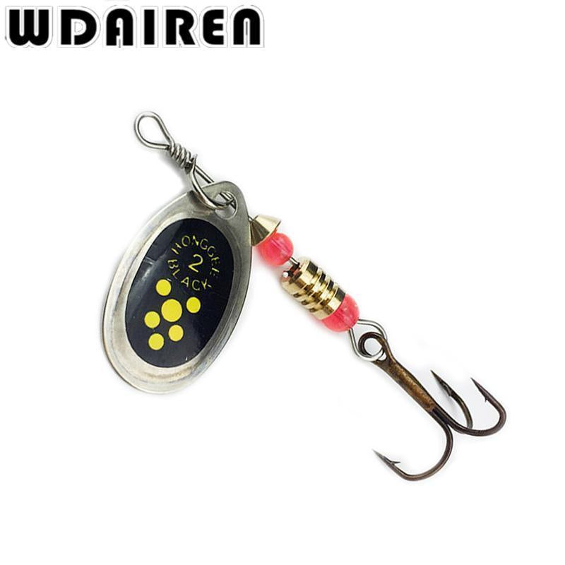1Pcs Metal Spinner Fishing Bait Spoon 2.5G Fishing Lure Silver / Gold Color-WDAIREN fishing gear Store-Bargain Bait Box