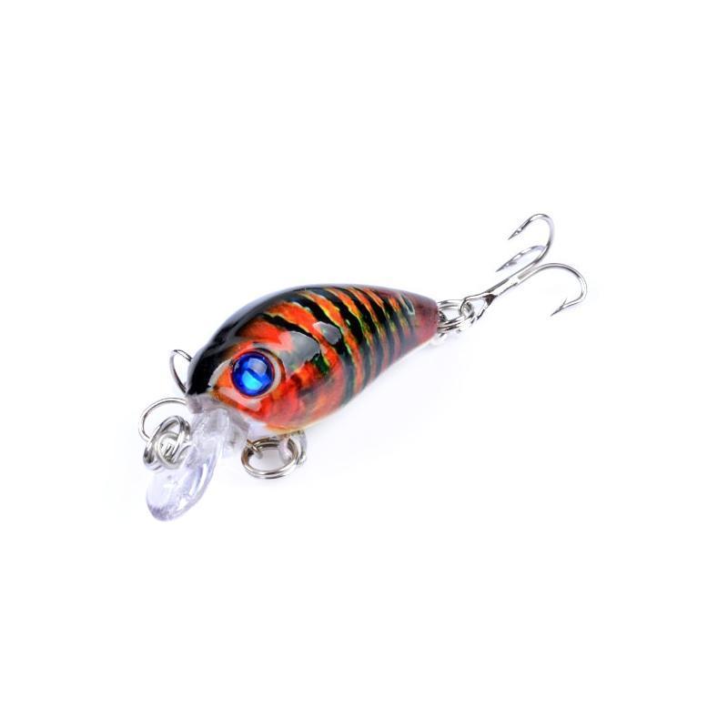 1Pcs Mini Fishing Lure Pesca Iscas Artificiais Wobbler 4.5Cm 4G Crankbaits-LooDeel Outdoor Sporting Store-1-Bargain Bait Box