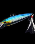 1Pcs Minnow 9Cm 8G Fishing Lure Wobbler With Feather Iscas Artificiais Para-PROLEURRE FISHING Store-J-Bargain Bait Box
