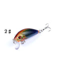1Pcs Minnow Fishing Lure 5Cm 3.8G Artificial Bait Fishing Lurestackle Tool Crank-YPYC Sporting Store-002-Bargain Bait Box