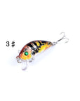 1Pcs Minnow Fishing Lure 5Cm 3.8G Artificial Bait Fishing Lurestackle Tool Crank-YPYC Sporting Store-003-Bargain Bait Box