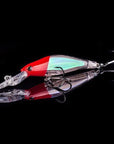1Pcs Minnow Fishing Lure 7.3G 9Cm 3Dminnow Fishing Lure Laser Hard Artificial-AOLIFE Sporting Store-2-Bargain Bait Box