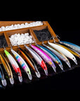 1Pcs Minnow Fishing Lure Laser Hard Artificial Bait 3D Eyes 11Cm 14G Fishing-YPYC Sporting Store-1-Bargain Bait Box