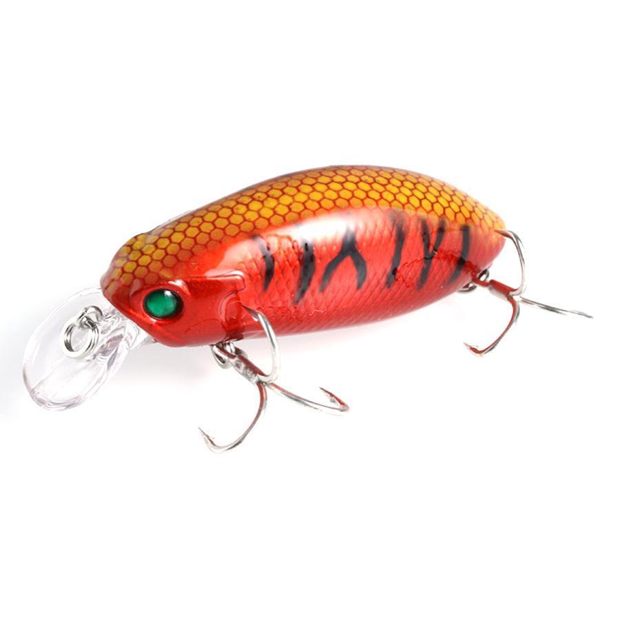 1Pcs Minnow Lure 5Cm 10G Artificial Hard Bait Big Wobblers Fly Fishing Lures-Tuya Fishing Store-Color1-Bargain Bait Box