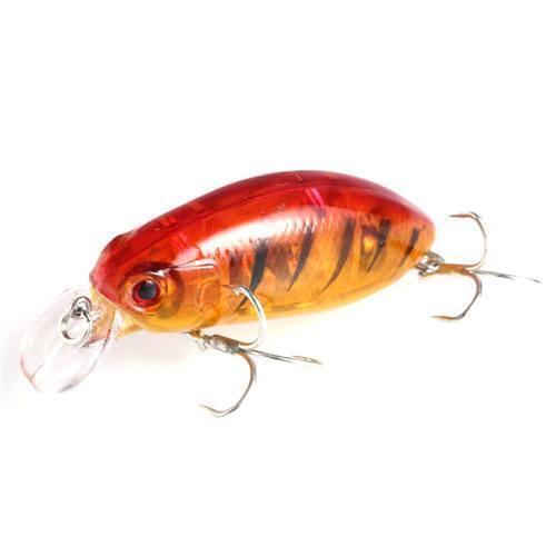 1Pcs Minnow Lure 5Cm 10G Artificial Hard Bait Big Wobblers Fly Fishing Lures-Tuya Fishing Store-Color2-Bargain Bait Box