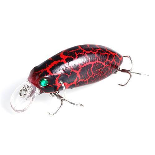 1Pcs Minnow Lure 5Cm 10G Artificial Hard Bait Big Wobblers Fly Fishing Lures-Tuya Fishing Store-Color3-Bargain Bait Box
