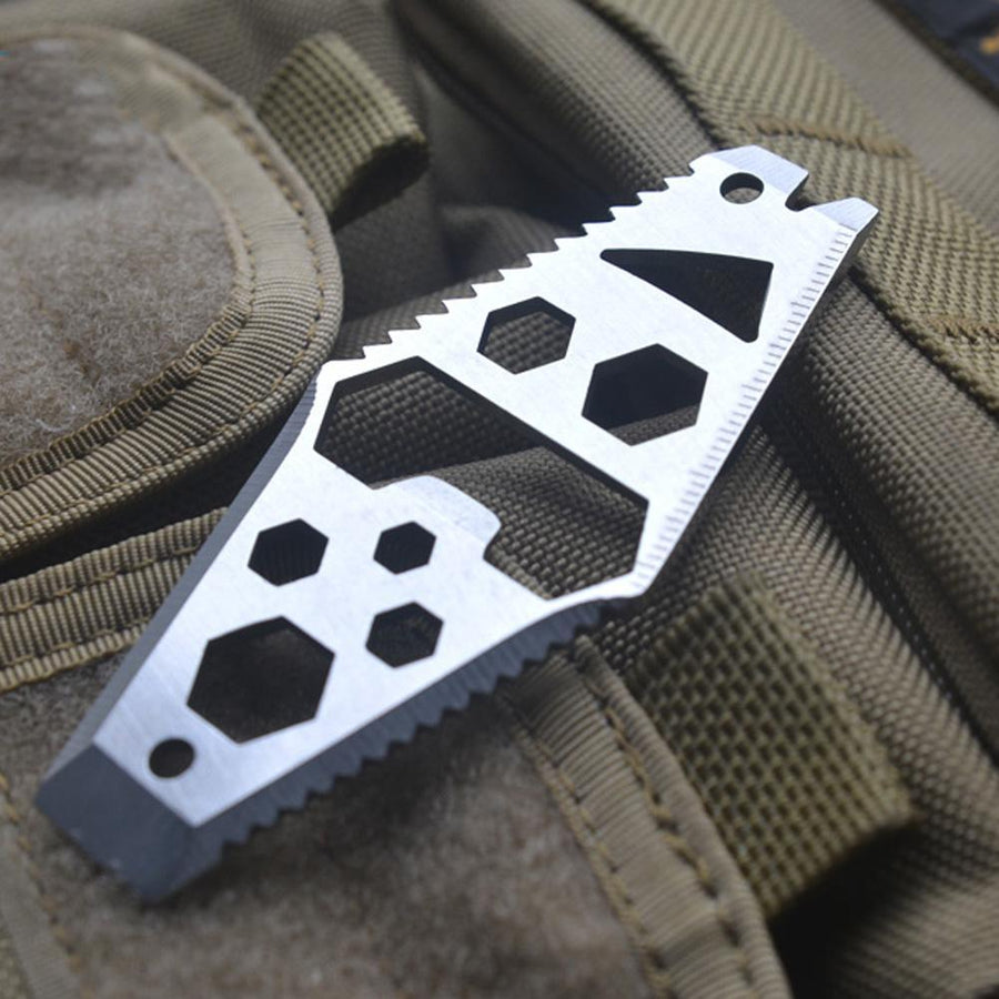 1Pcs Multifunction Tool Edc Opener Wrench Key Chain Outdoor Survival Camping-Agreement-Bargain Bait Box