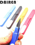 1Pcs Multifunctional Stainless Steel Fishing Scissors With Cover Portable-WDAIREN fishing gear Store-Bargain Bait Box