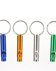 1Pcs Multifunctional Whistle Keychain Aluminum Emergency Survival For Camping-BoBo Chou Store-Bargain Bait Box