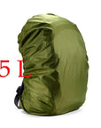 1Pcs Nylon Army Green Camouflage Raincover 35-80L Lightweight Waterproof-AiLife Outdoor Store-Army Green 45L-Bargain Bait Box