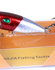 1Pcs Popper 4Cm 3.5G Colorful Lifelike Swimbait Hard Bass Bait Hooks Fishing S-Top Water Baits-Bargain Bait Box-2-Bargain Bait Box