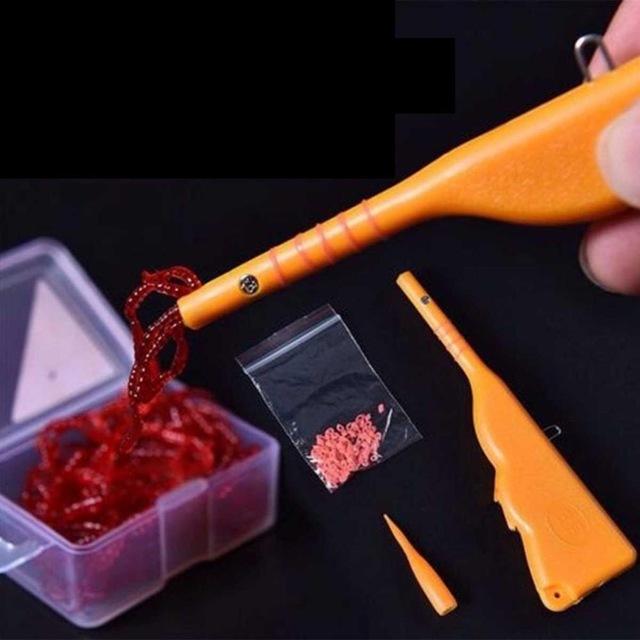 1Pcs Portable Professional Earthworm Bloodworm Clip Fishing Baits Fishings-d-bands Store-orange-Bargain Bait Box