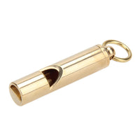1Pcs Solid Brass Edc Emergency Survival Aid Whistle Keychain For Camping-Under the Stars123-Bargain Bait Box