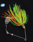 1Pcs Spinner Bait 15G Metal Lure Hard Fishing Lure Spinner Lure Spinnerbait Pike-SKY FISHING-Burgundy-Bargain Bait Box