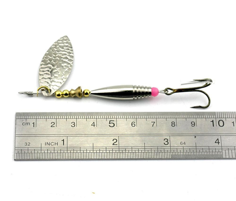 1Pcs Spoon 9.7Cm 11G Hard Fishing Spoon Lure Metal Jigging Lure Baits Spinner-Inline Spinners-Bargain Bait Box-Bargain Bait Box