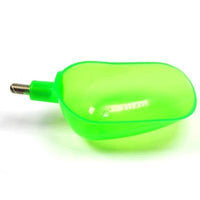 1Pcs Sturdy Plastic Bait Casting Scoop For Feeding Particles Boilies Carp-Wifreo store-One Green-Bargain Bait Box