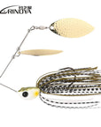 1Pcs Trulinoya Brand 7G/10G Spinner Bait With Brass Fishing Spoon Lure Metal Jig-MC&LURE Store-P24-1-Bargain Bait Box