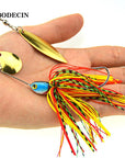 1Ps Fishing Lure Wobblers Lures Wobbler Spinners Spoon Bait For Pike Peche-BODECIN Fishing Tackle USA Store-C1 1PCS-Bargain Bait Box