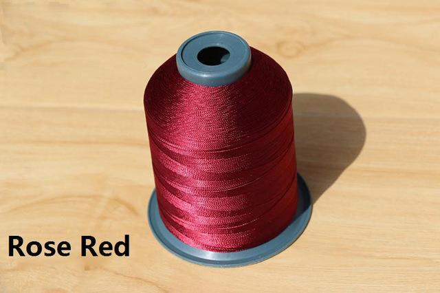 1Roll/Pack 1500M 210D Guide Tying Thread Rod Build Braided Line Rod Repair Refit-ucatchok factory Store-rose red-Bargain Bait Box