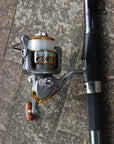 1Set 6 Sections 3.0M Casting Carbon Fiber Fishing Rod + Dc5000 Spinning-Spinning Rods-KV online-Bargain Bait Box