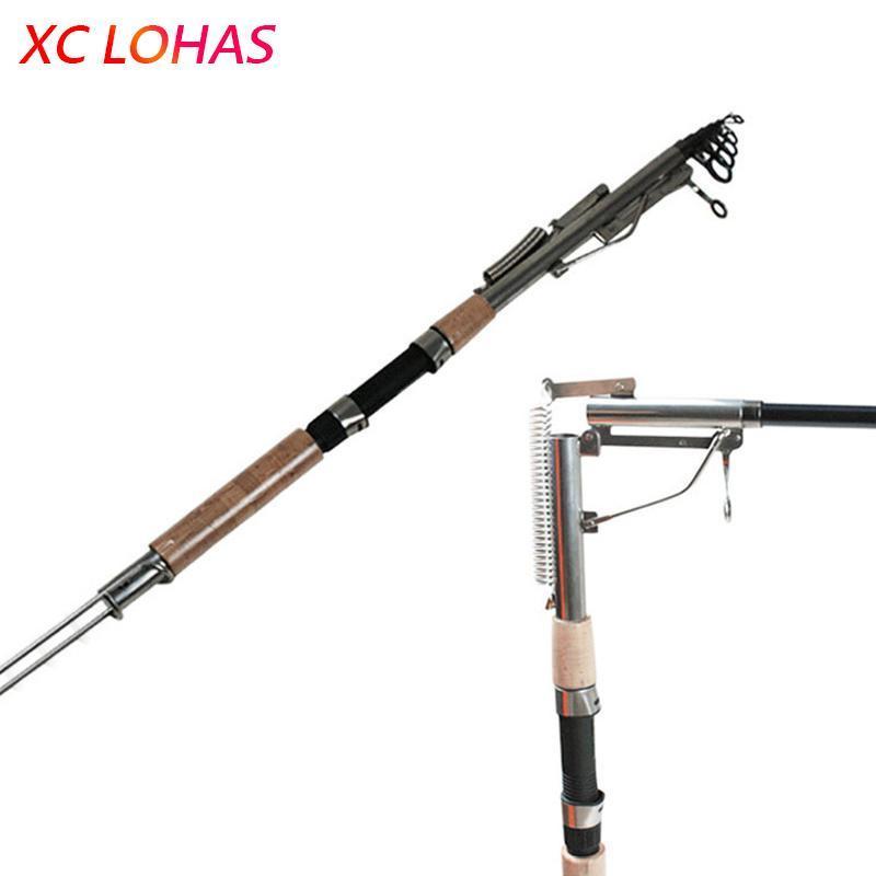 1X Automatic Fishing Rod 2.1/2.4/2.7/3.0M High Strength Telescopic Carbon-Automatic Fishing Rods-Bargain Bait Box-2.7 m-Bargain Bait Box