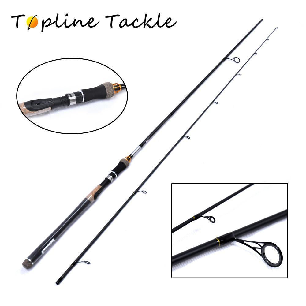 2 Pcs /Lot Topline Tackle Style Spinning Fishing Rod 2.7M And 2.4M ,2-Spinning Rods-Shop1326067 Store-2.4 m-Bargain Bait Box