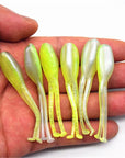 20 Pcs/Lot Soft Bait 70Mm 2.2G Silicone Bait Worms Fishing With Fishing Takcle-Creatures-Bargain Bait Box-D-Bargain Bait Box