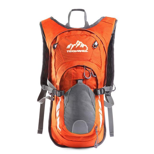 20 L Outdoor Nylon Sport Bag Waterproof Travel Backpack Mountaineering Hiking-SportTech Store-orange-Bargain Bait Box