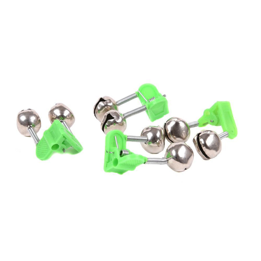 20 Pcs / Lot 4.5 Cm Fishing Alarm Clip Outdoor Twin Bell Ring Pole Clamp Bite-ilure Official Store-Bargain Bait Box
