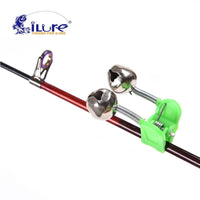 20 Pcs / Lot 4.5 Cm Fishing Alarm Clip Outdoor Twin Bell Ring Pole Clamp Bite-ilure Official Store-Bargain Bait Box