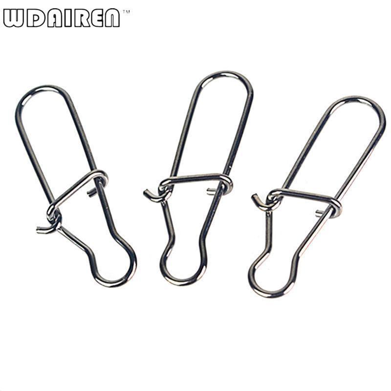 20 Pcs/Lot 16Mm/20Mm/28Mm Swivel Safety Snaps Lure Accessories Connector Fishing-WDAIREN KANNI Store-16mm-Bargain Bait Box