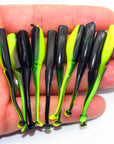 20 Pcs/Lot 5.5Cm 1G Paddle Tail Soft Bait Worms Grubs T Tail Lure Jig Head-PROLEURRE FISHING Store-B-Bargain Bait Box